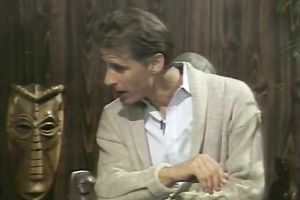 This lewd golden-haired with fine round mambos loves masturbating in sofa