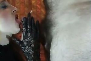 Light str8 haired horny white wife of my buddy likes giving him a tugjob