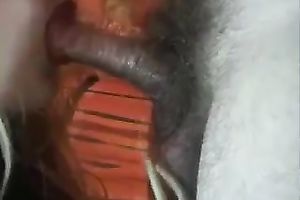 Light str8 haired horny white wife of my buddy likes giving him a tugjob