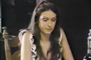 Blondie and brunette hair on the daybed beginning up with 2 dudes