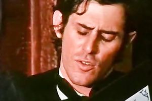 Two lustful and lewd sweethearts sharing one big and bulky weenie of their ally