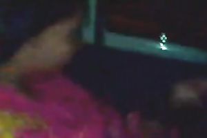 My brown skin petite Malay girlfriend and her nipp show