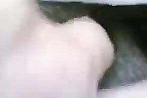 My buddy likes taping the way this chab plays with his wifey's biggest boobies