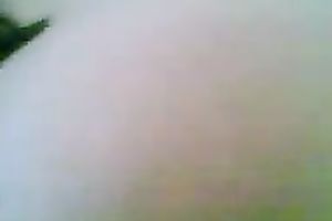 Fucking my Indonesian dark brown girlfriend in missionary style