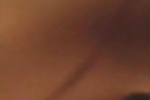 Hairy boyfriend bangs tiny girlfriend on non-professional sex movie scene