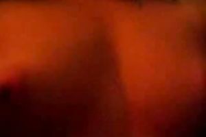 Lascivious dark brown girlfriend gives me carnal oral-service and receives mouthful