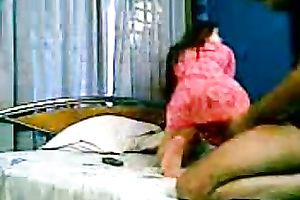 Indian cute college girlfriend in pink pants screwed on webcam