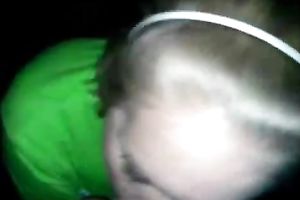 Chubby golden-haired college slut goes wild over my shlong engulfing it with pleasure