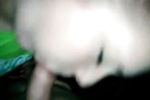 Chubby golden-haired college slut goes wild over my shlong engulfing it with pleasure