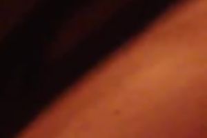 Two beautiful legal age teenagers engulfing my big knob in non-professional trio clip