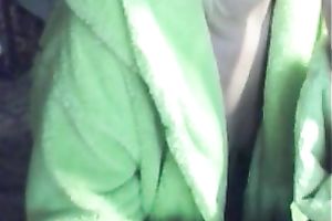 I love to tickle my enchanting cum-hole when I am home alone