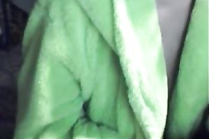 I love to tickle my enchanting cum-hole when I am home alone