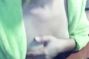 I love to tickle my enchanting cum-hole when I am home alone