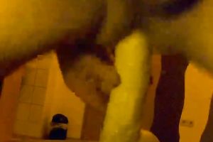 Riding my much loved attachable sex tool in non-professional homemade episode