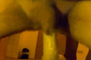 Riding my much loved attachable sex tool in non-professional homemade episode