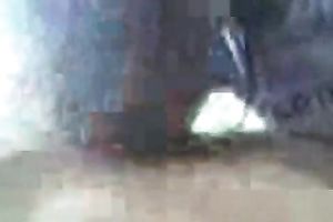 Sexy dark brown Bulgarian playgirl jerking off my shaft in the room