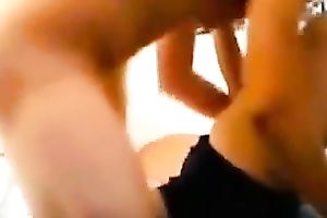 My buddy can't live without drilling his Asian slut missionary as hard as possible