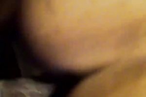 She took my ramrod in the asshole from behind on POV movie scene