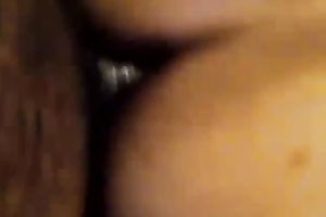 She took my ramrod in the asshole from behind on POV movie scene