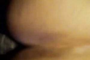 She took my ramrod in the asshole from behind on POV movie scene