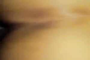 She took my ramrod in the asshole from behind on POV movie scene