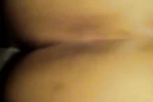 She took my ramrod in the asshole from behind on POV movie scene