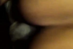 She took my ramrod in the asshole from behind on POV movie scene