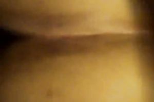 She took my ramrod in the asshole from behind on POV movie scene