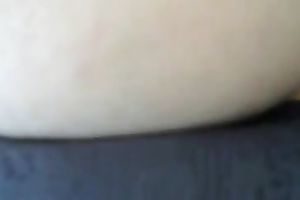 Anonymous overweight slut plays with her cool twat for me