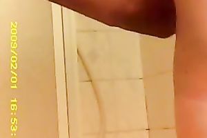 Check out friend's spy web camera episode of his skinny gal flashing fine bumpers