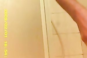 Check out friend's spy web camera episode of his skinny gal flashing fine bumpers