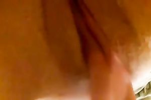 Amazing closeup of soaked hairless cookie belonging to no one but my white wife