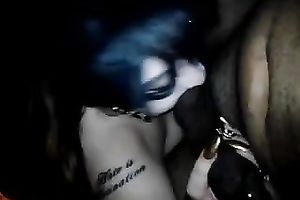 White sucks and jerks off my chubby brown friend's dick