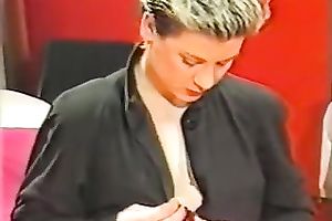 Two magnificently hot seductresses engage in a 3some