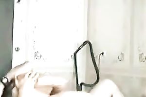 Tempting brunette hair slutty wife riding me like a true cowgirl