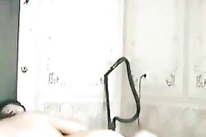 Tempting brunette hair slutty wife riding me like a true cowgirl