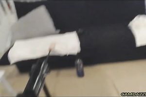 Big Titted Babe Gagging And Machine Fuck