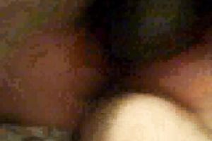 Well hung dark man permeates my white dirty slut wife missionary style