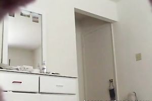 Lean and hawt non-professional breasty golden-haired playgirl filmed on hidden webcam