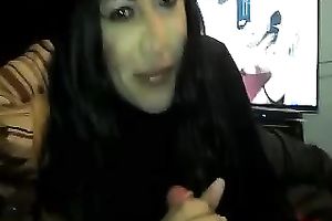 Beautiful Spanish black cock sluts engulfing my dong balls deep in hawt dilettante episode
