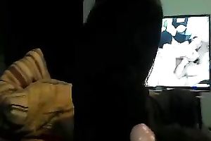 Beautiful Spanish black cock sluts engulfing my dong balls deep in hawt dilettante episode