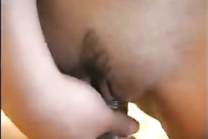 Magnificent non-professional brunette hair GF being excited and lascivious on POV sex vid