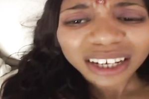 Check out how constricted her twat feels when screwed with large schlong