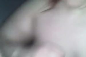 My hot and lascivious ally gives me cook jerking and titjob