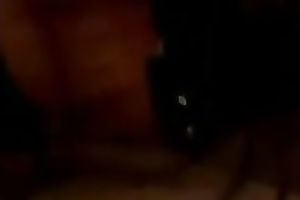 Dark haired blowlerina of my buddy gives him a actually precious dong engulf