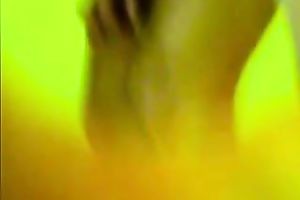 All natural exotic brunette livecam bitch flashed and played with her mangos