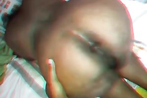 My barefaced Indian GF likes showing off large captivating butt