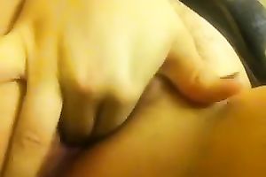 Busty pleasing latin babe white women flashes her hairless juicy snapper on web camera