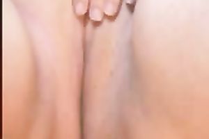 Super plump but eye catching dilettante auburn honey flashes her cookie