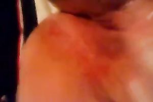 English girlfriend reaches creamy agonorgasmos during the time that masturbating